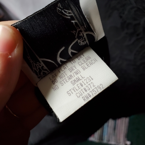 Vintage Peep Black Strappy Bodycon Dress - Picture 8 of 8